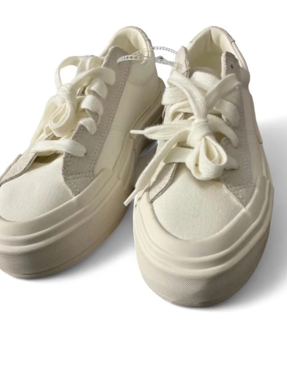 Converse Cruise Egret Cream Platform Sneakers Women’s 9 NWT